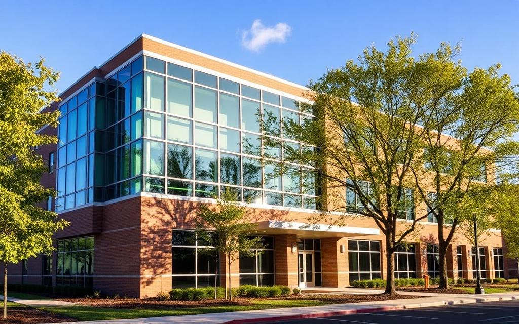 Campus wellness clinic building